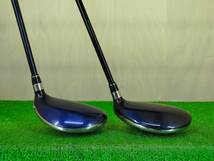 Macgregor MACTEC NV G Ti-Cup Face/NV Driving Utility 17度/20度 ユーティリティー2本セット 純正カーボンシャフト フレックスS_画像5