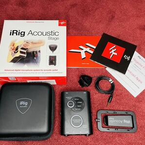 【美品中古】IK Multimedia iRig「Acoustic Stage」 アコースティックギターおよびウクレレ用デジタルマイクシステム【送料無料】の画像1