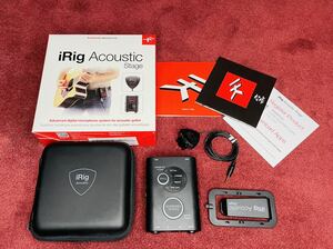 【美品中古】IK Multimedia iRig「Acoustic Stage」　アコースティックギターおよびウクレレ用デジタルマイクシステム【送料無料】