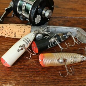 HEDDON CHUGGER SPOOK ルアーセット オールドヘドン 検 道楽 ハトリーズ BALSA50 ZEAL ザウルス ABU FENWICK UMCO 等 昭和世代の釣人にの画像7