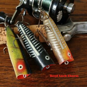 HEDDON CHUGGER SPOOK ルアーセット オールドヘドン 検 道楽 ハトリーズ BALSA50 ZEAL ザウルス ABU FENWICK UMCO 等 昭和世代の釣人にの画像3