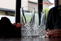 BACCARAT COLBERT コルベール 2本 14cm 傷あり格安出品 バカラ クリスタルグラス ハイボールグラス タンブラー ウイスキー ロックグラス_画像3