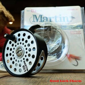 Martin No.61 ビンテージ オールド フライリール DT3/4 バンブーロッド グラスロッドに 小渓 源流に HARDY ORVIS PFLUEGER 以上に実用的の画像1