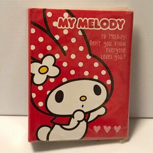 2012年 マイメロディ ポストカード入れ ファイル 葉書 文具 文房具 my melody マイメロ サンリオ