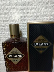 2本まで　箱付き　I W　HARPER ハーパー　12年　750ml バーボン　ウイスキー　終売品