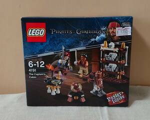 未使用 ★レゴ　パイレーツ・オブ・カリビアン 4191 The Captain’s Cabin★　LEGO PIRATES OF THE CARIBBEAN