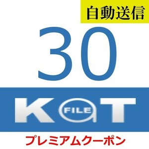 [ automatic sending ]KatFile premium coupon 30 days general 1 minute degree . automatic sending does 