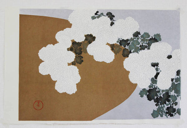 真作保証 神坂雪佳 (Kamisaka Sekka) 木版画 #17 ももよ草 Momoyokusa 初版 明治 光悦光琳派の巨匠の作品を是非!!