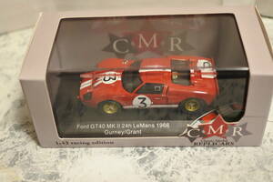 1／43　CMR racing edition　フォードGT40MKⅡ　24th Lemans1966 Gurney/Grant #3 レアモデル