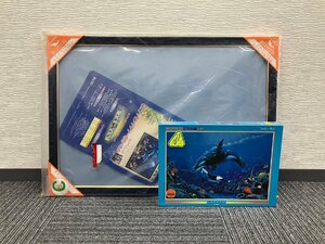 Art hand Auction Glowing Puzzle Jigsaw Puzzle Frame Set 1000 Pieces LASSEN Christian Lassen Killer Whale Sea Unopened Set Jigsaw Dedicated Panel, toy, game, puzzle, jigsaw puzzle