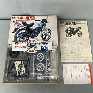 AOSHIMA アオシマ プラモデル 未組立 絶版 レア バイク 1/12 エキサイティングゼロハンシリーズNo.3 ヤマハRZ50 YAMAHARZ50の画像4