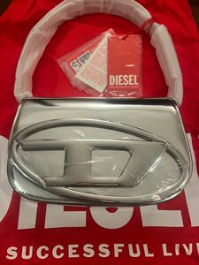 本物DIESEL ハンドバッグ 1DR 新品未使用シルバー