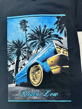 BI74)PRO TEAM RIDIN' LOW プリント Tシャツ半袖/LA/HIPHOP/3XL/BLK/大きいサイズ/ヘビー/USサイズ_画像2