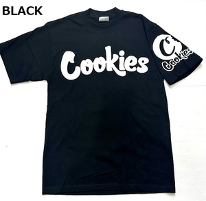 BI52)PRO TEAM Cookies プリント Tシャツ半袖/BLACK/LA/HIPHOP/XL/大きいサイズ