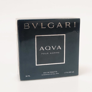 【新品/DR1296F】◆ブルガリ BVLGARI◆アクア プールオム オードトワレ 50ml EDT ※長期保管品