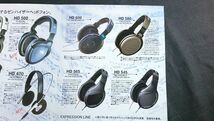 『SENNHEISER(ゼンハイザー)HEADPHONES(ヘッドホン)総合カタログ 1998年』HD 570 SYMPHONY/HD 500 FUSION/HE 60/HD 580 PRECISIONI/IS 850_画像6