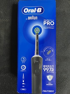 Oral-B オーラルB すみずみクリーンPRO　マルチアクション☆BLACK　新品未開封