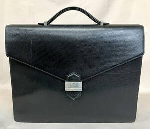  re-exhibition none first exhibition 1 jpy outright sales!1961 year establishment Made in France Yves Saint-Laurent original leather business bag outright sales!