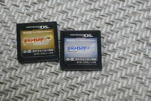 ＤＳソフトのみ◆ ポケットモンスター ハートゴールド＆ソウルシルバー /２本セット