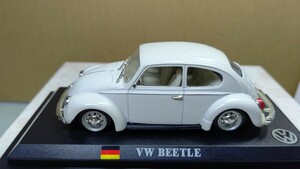 スケール 1/43 VW BEETLE ！ ドイツ 世界の名車コレクション！ デル プラド カーコレクション！ 左右ミラー欠落。