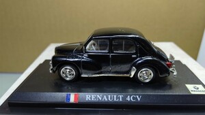 スケール 1/43 RENAULT 4CV ！ フランス 世界の名車コレクション！ デル プラド カーコレクション！