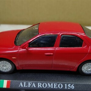 スケール 1/43 ALFA ROMEO 156 ！ イタリア 世界の名車コレクション！ デル プラド カーコレクション！の画像1