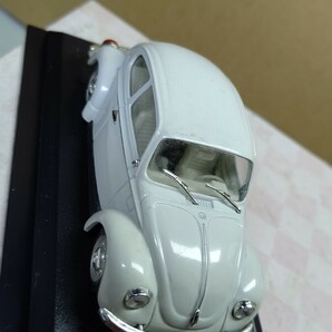 スケール 1/43 VW BEETLE ！ ドイツ 世界の名車コレクション！ デル プラド カーコレクション！ 左右ミラー欠落。の画像10