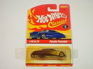 ☆A8955☆MATTEL HOTWHEELS Classics PURPLE PASSION #20 of 25　ホットウィール クラシック　パープルパッション