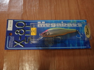 メガバス　X-80SW　MG ティーザー　シーバス用ミノー