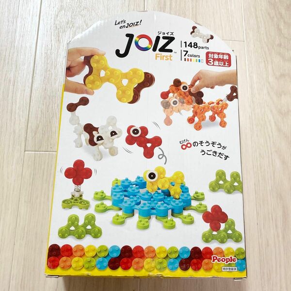 ジョイズ おもちゃ ファーストブロック 148 パーツ 知育玩具 レゴ ナノブロック パズル ピープル