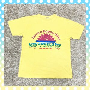 エンジェルブルー 160 半袖Tシャツ トップス ナカムラくん 夏物 レア ヴィンテージ キャラクター