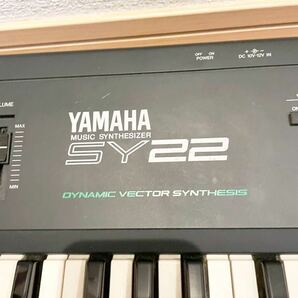 中古品YAMAHA SY22 シンセサイザー電子キーボード 電子ピアノ 楽器 Roland シンセサイザー KORG コルグ 61鍵 キーボード CASIO の画像4