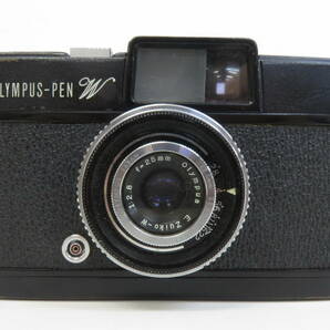 16429 久604-218 OLYMPUS PEN W オリンパスペンW E.Zuiko-W 1:2.8 f=25mm 本体 フィルムカメラ 中古品 ヤ60の画像1