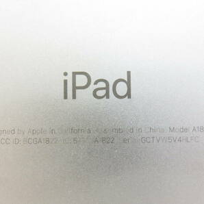 16498 小604-285 iPad A1822 ジャンク品 Wi-Fiモデル 32GB 本体 シルバー色 銀色 アイパッド Apple ヤ60の画像6