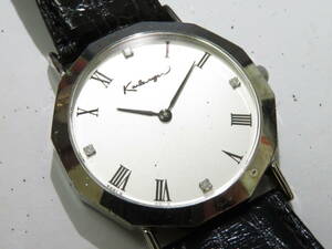 16384　上602-248　腕時計　カールラガー　SMW-003　SILVER 925 刻印　シルバー　アナログ　白系文字盤　ラウンド　中古　KARLERAGER　60
