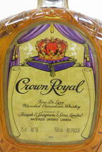 2037 久603-246　ウイスキー　2本 まとめ　クラウンローヤル　シーバスリーガル　Crown Royal　CHIVAS REGAL　未開栓 古酒　80_画像4