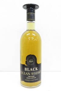 2047　上603-290　お酒　ブラックオーシャン　ウイスキー　1級　BLACK OCEAN WHISKY　ジャパニーズ　720ml 40%　未開栓 古酒　60