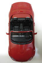 16421 上604-254　車　模型　MX-5　1:18　マツダ　MAZDA　一汽自汽售有限公司　赤 レッド　置物 インテリア　玩具　ヤ60_画像7