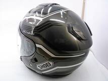 【送料無料】美品 SHOEI ショウエイ J-Cruise Jクルーズ STOLD ストルド Mサイズ 新品のセンターパッド付き インナーバイザー ヘルメット_画像3