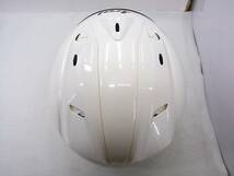 【送料無料】美品 Arai アライ SZ-RamⅢ SZ-Ram3 GLASS WHITE グラスホワイト Lサイズ ジェットヘルメット_画像5