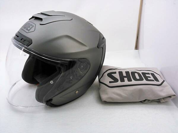 【送料無料】程度上 2020年製 SHOEI ショウエイ J-FORCE4 マットディープグレー XLサイズ ジェットヘルメット