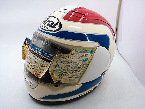 【送料無料】希少モデル Arai アライ RX-7 RR Spencer スペンサー Mサイズ フルフェイスヘルメット 当時物