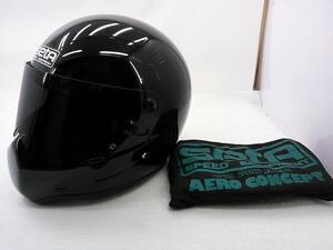 【送料無料】SETA セタ MODEL 057 or ヴァンパイア ブラック XLサイズ相当 ヘルメット クノー工業 当時物