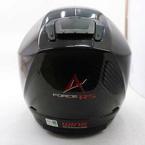 【送料無料】WINS A-FORCE RS JET Mサイズ ドライカーボンシェル インナーバイザー ジェットヘルメットの画像3