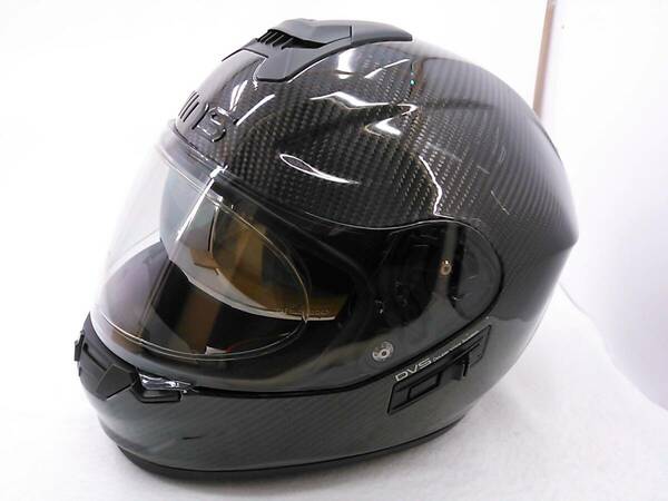 【送料無料】使用極わずか 美品 WINS A-FORCE RS ドライカーボン Mサイズ インナーバイザー フルフェイスヘルメット