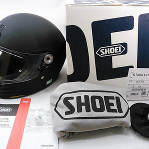 【送料無料】良品 2022年製 SHOEI ショウエイ Glamster グラムスター マットブラック Lサイズ 元箱付き フルフェイスヘルメット