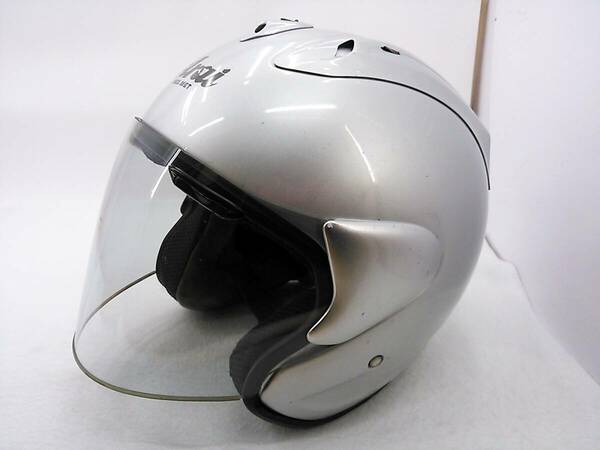 【送料無料】Arai アライ SZ-RamⅡ SZ-Ram2 SILVER シルバー XLサイズ ジェットヘルメット