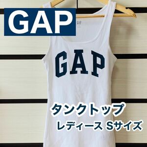 GAP ギャップ タンクトップ カジュアル プリントロゴ ビックロゴ Sサイズ