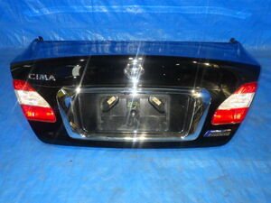 21 Cima hybrid HGY51 original 25 year VQ35-HM34 trunk panel back door KH3