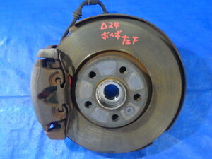 24 Volvo V60 FB4164T original 23 year B4164T left front Knuckle left F hub 